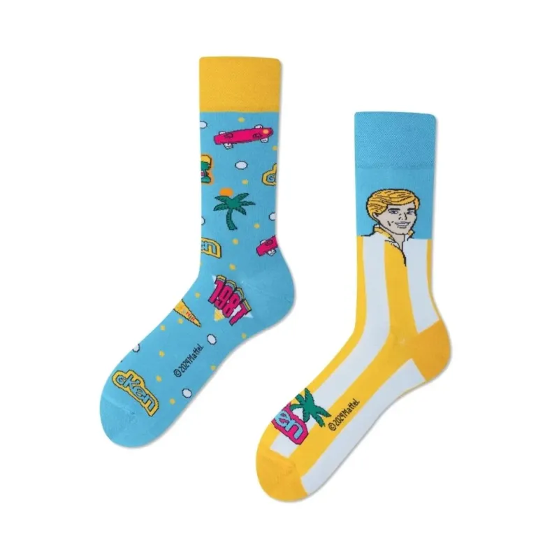 Motivsocken "KEN 90S" von Many Mornings