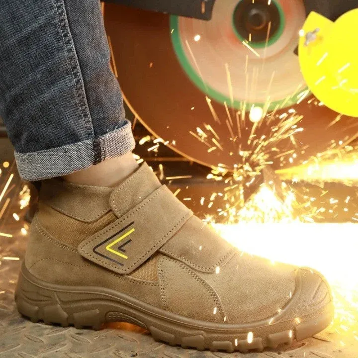 Protective Heavy-Duty Wear Resistant Work Boots - Image 0