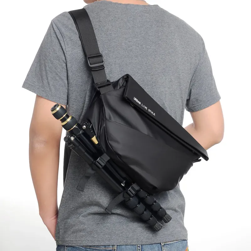 Waterproof Crossbody Street Style Shoulder Bag - Image 0
