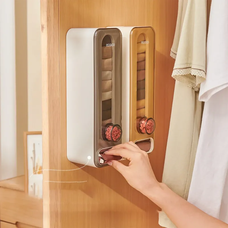 Wall-Mounted Aromatherapy Wardrobe Underwear Organizer - Image 0