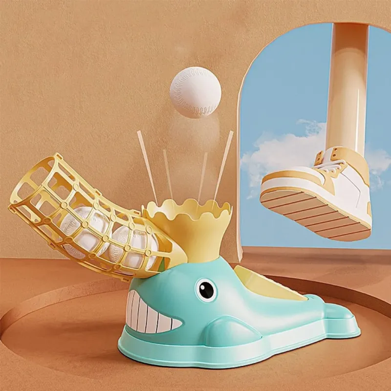 Whale Baseball Launcher Trainer Toy Set - Image 0