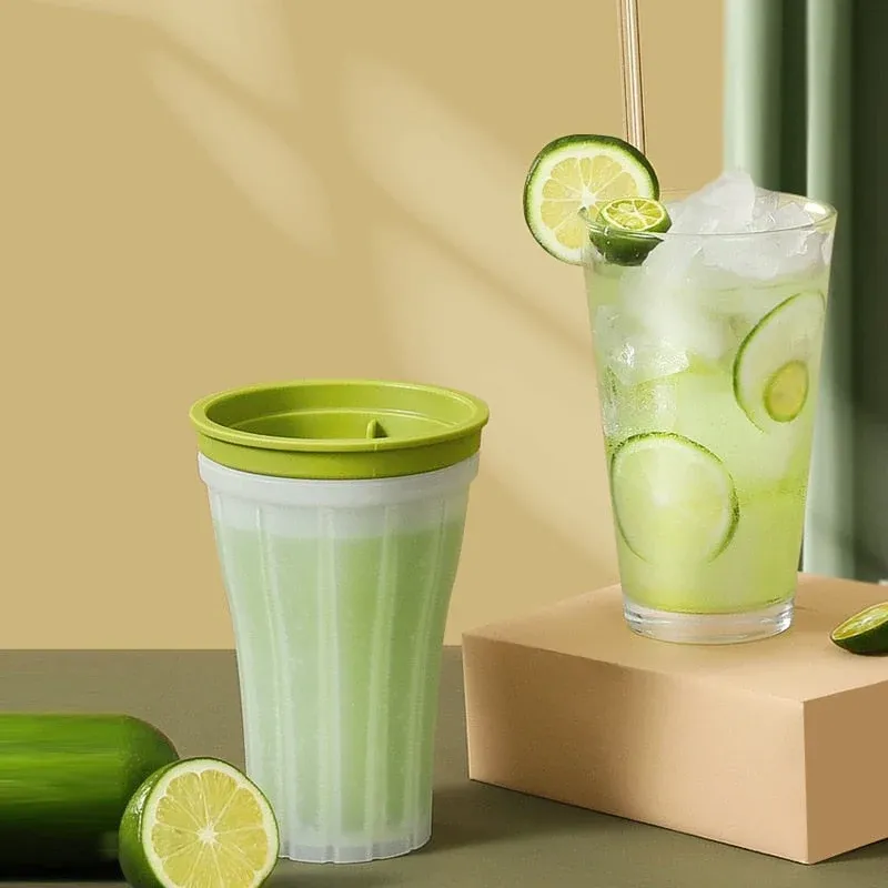 DIY Smoothie Double Layer Ice Maker Cup - Image 0