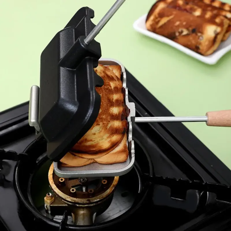 Double-Sided Quick Snack Non-Stick Sandwich Maker - Image 0