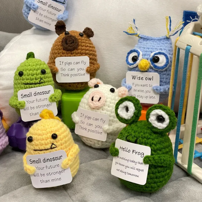 Positive Energy Handmade Plush Toy - Image 0