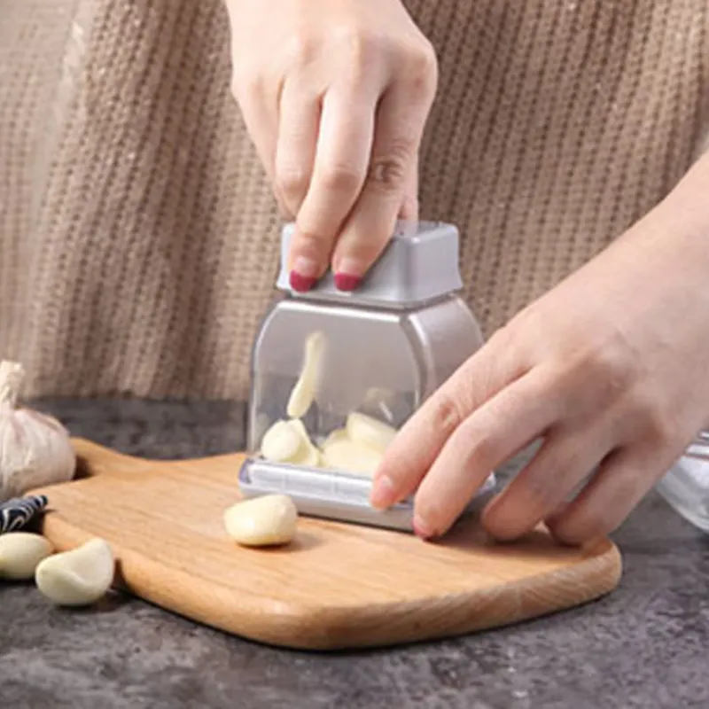 Stainless Steel Manual Garlic Slicer - Image 0