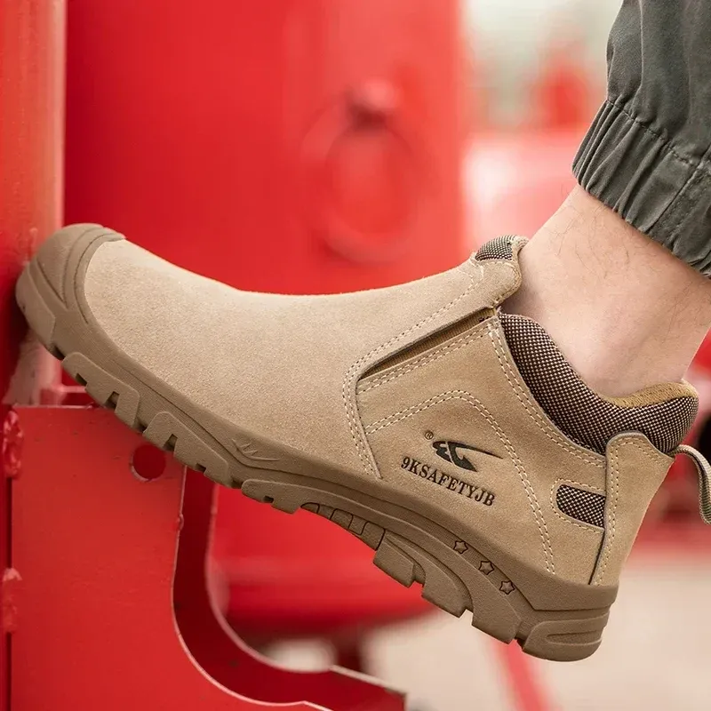 Scald-Proof Insulated Durable Slip-On Indestructible Work Shoes - Image 0