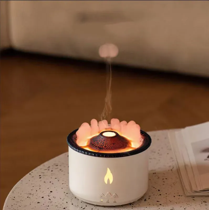 Volcanic Flame Air Humidifier Night Lamp - Image 0