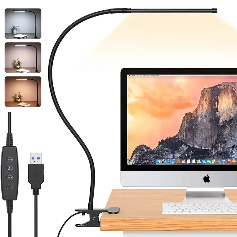 Adaptive Workspace Dimmable Flexible LED Lamp - Image 0