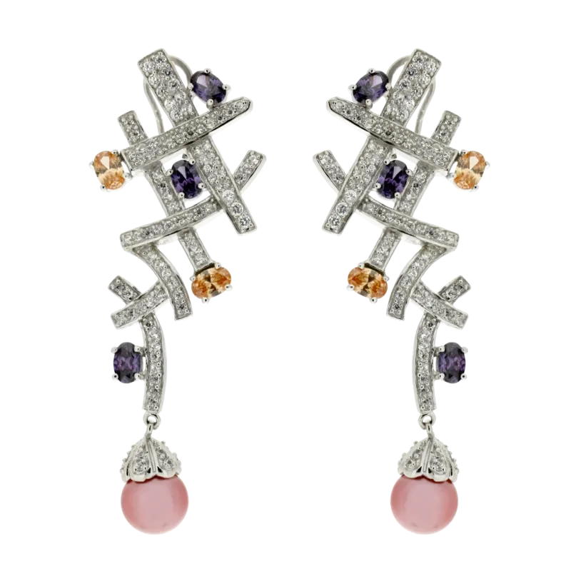 Ohrringe Demeter aus 925 Sterling Silber Schmuck für Damen Heat