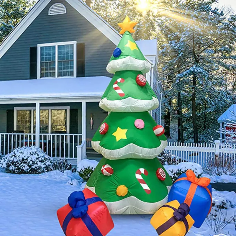 Giant Inflatable Glowing Christmas Tree - Image 0