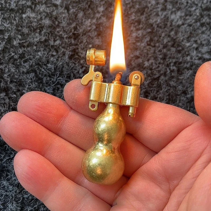 Miniature Retro Peanut Style Kerosene Lighter - Image 0