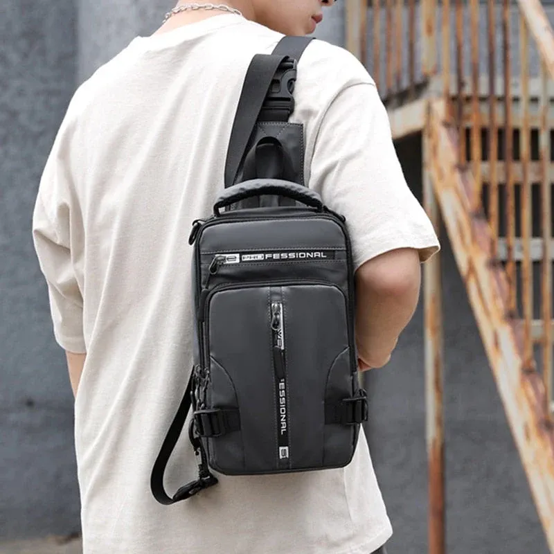 Elegant USB Charging Mini Crossbody Bag - Image 0