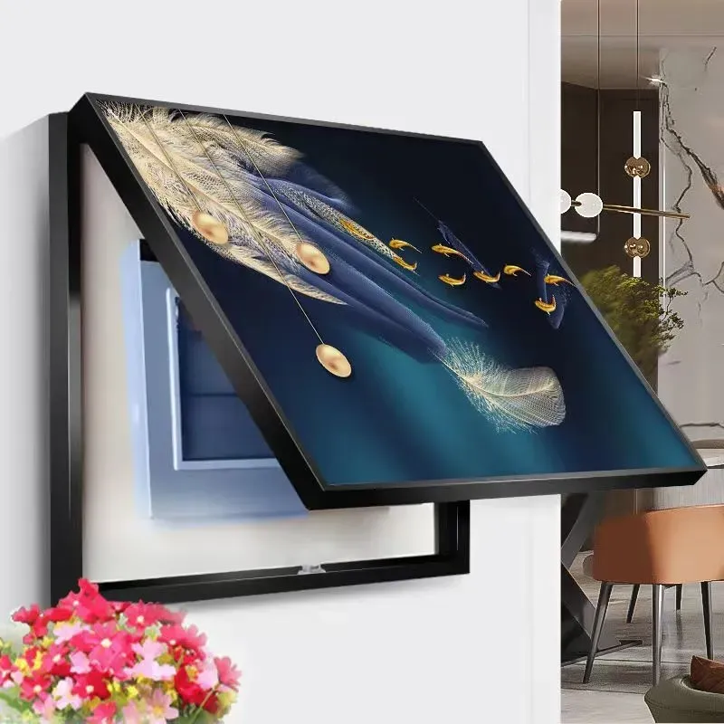 Art View Elegant Canvas Electric Box Cover - Image 0