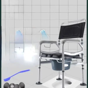 Elderly Helper Solid Toilet Chair - Image 0