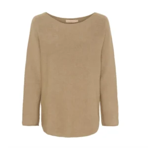Bluse Dagmar superweiche Qualität – Hellcamel