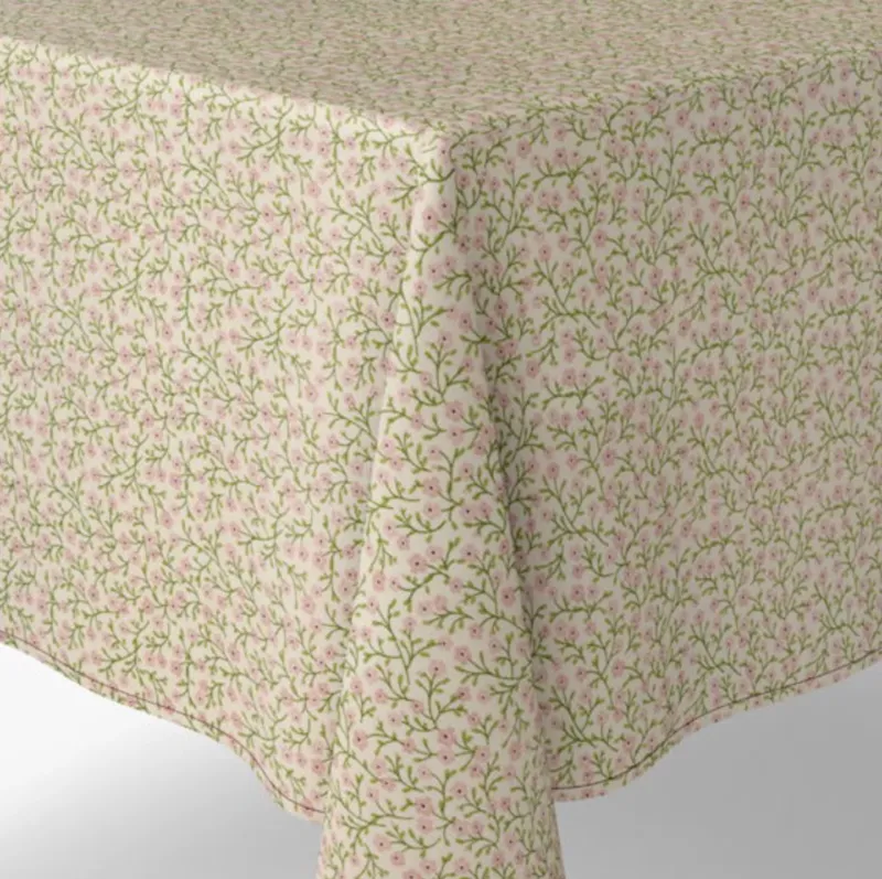 Tischdecke mit Blumenmuster - 140x240
