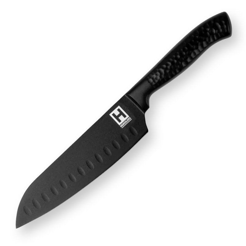 HENSSLERS Black Blade - Santokumesser Messer HENSSLERS