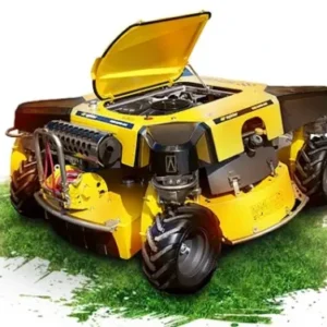 Spider 2SGS SUPERLOW EFI Großflächenmäher und Böschungsmäher mit Seilwinde, Höhe nur 71 cm, perfekt für Solarpark Pflege