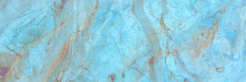 Spritzschutz-Luxuriöser Onyxmarmor in Aqua Tone