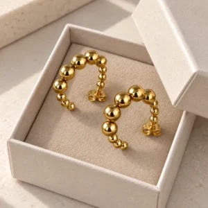 Ohrringe Gunilla 20 mm - 18k vergoldet