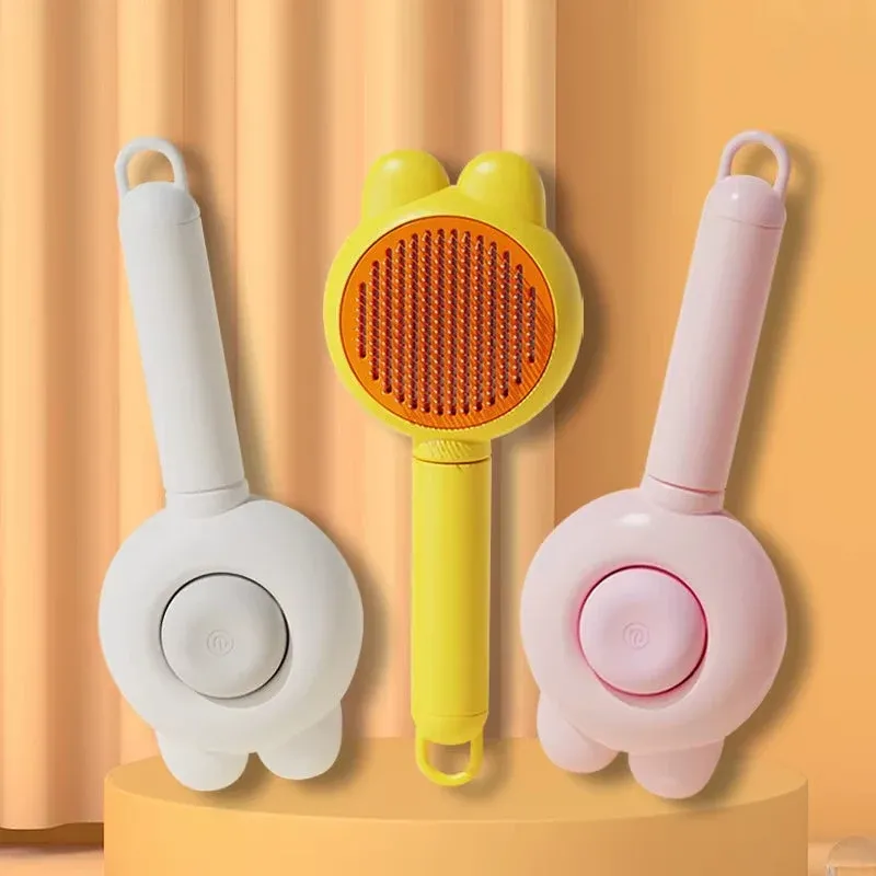 One Click Hair Removal Pet Grooming Brush - Image 0