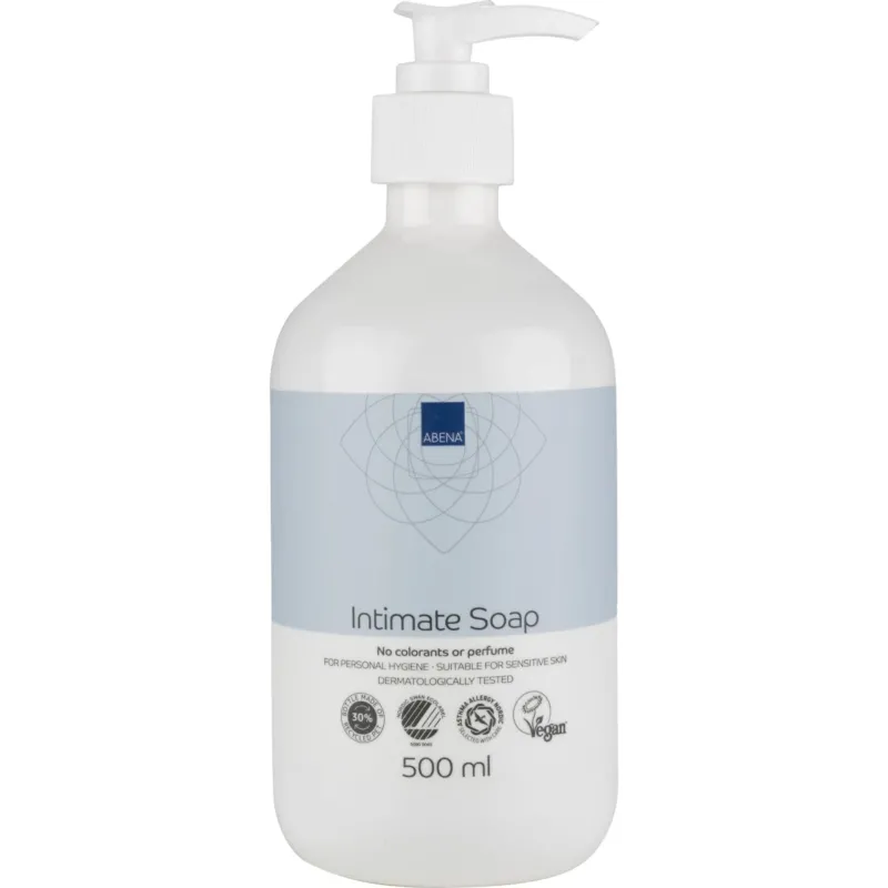ABENA Intimpflegeseife, Waschen mit Wasser, pflegend 500 ml Flasche