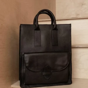 Arbejdstaske / shopper Felicia black - VIAMAJA.DK