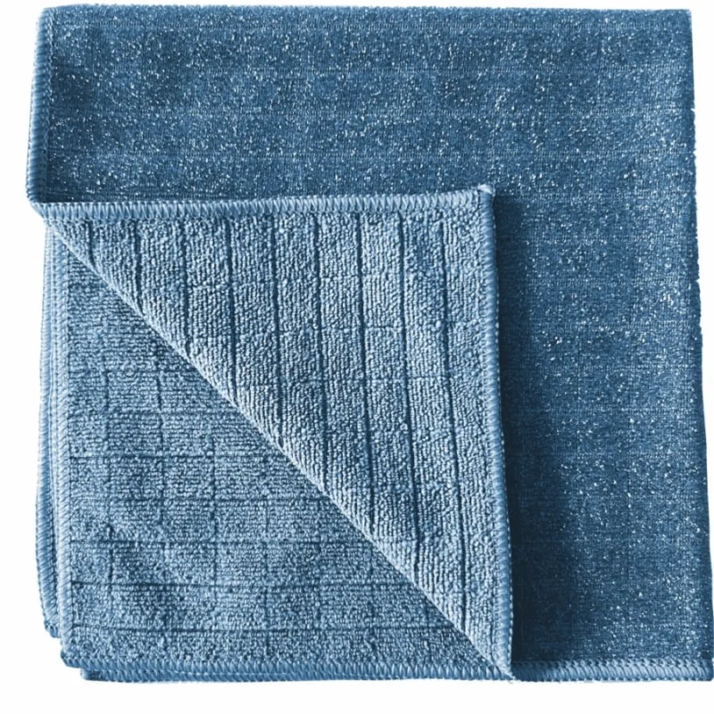 Arcora SCRUB & CLEAN 2in1 Microfasertuch, streifenfreie Reinigung 1 Tuch, blau