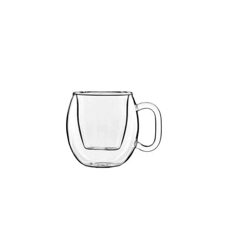 Tazzina caffé Brasile 75 ml, collezione Thermic Glass - Luigi Bormioli