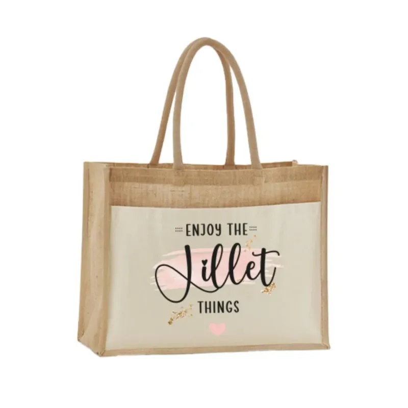 Bild: Jutetasche - Enjoy the Lillet things.