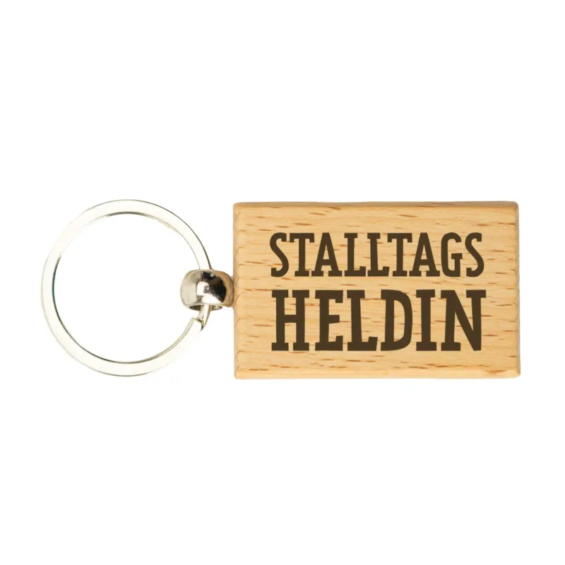 Bild: Schlüsselanhänger - Stalltagsheldin.