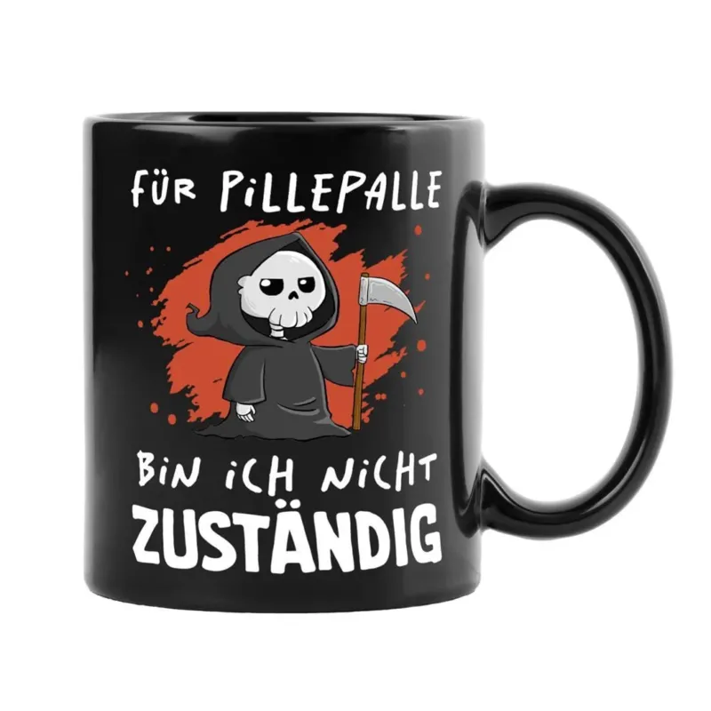 Bild: Sensebald Tasse - Für Pillepalle bin ich nicht zuständig - BL.