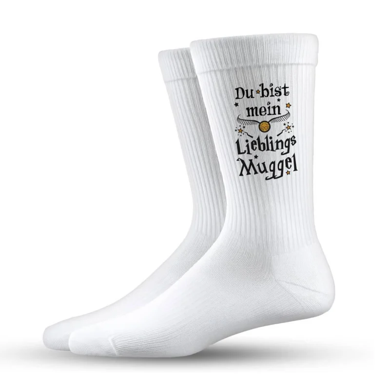 Bild: Socken - Du bist mein Lieblings Muggel.