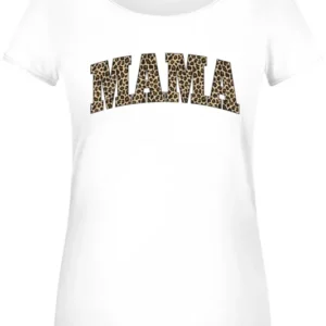 Bild: T-Shirt Damen - Mama (Leoparden-Muster).
