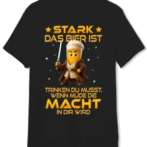 Bild: T-Shirt Herren - Stark das Bier ist (Sci-Fi).
