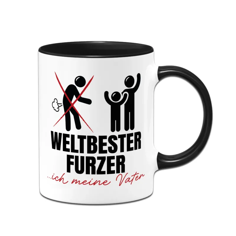 Bild: Tasse - Weltbester Furzer - ich meine Vater.
