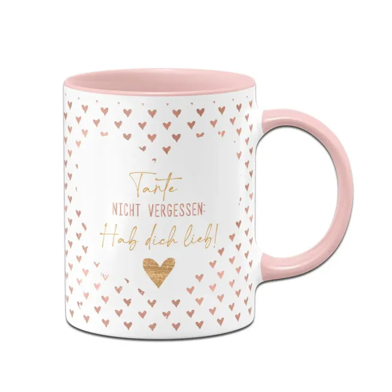 Bild: Tasse - Tante Nicht vergessen: Hab dich lieb!.