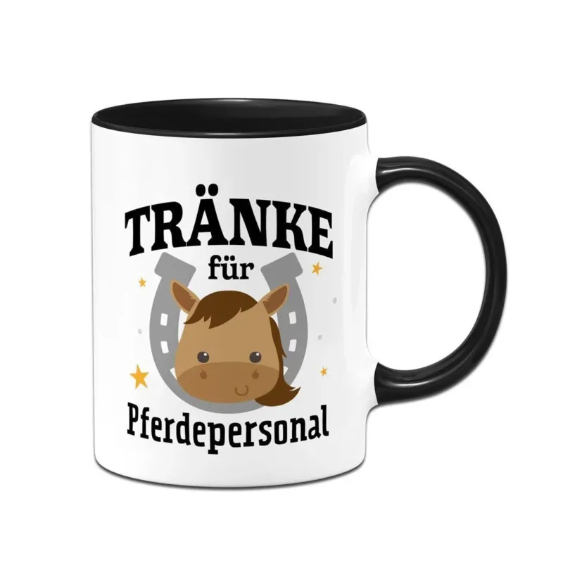 Bild: Tasse - Tränke für Pferdepersonal.