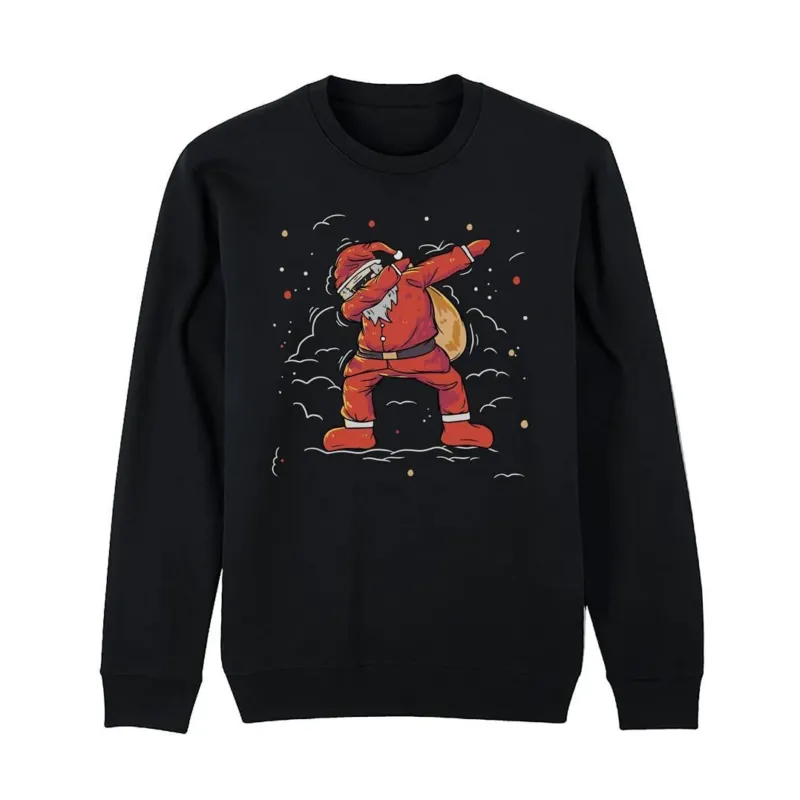 Bild: Weihnachtspullover - Dabbing Weihnachtsmann.