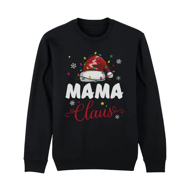 Bild: Weihnachtspullover - Mama Claus.