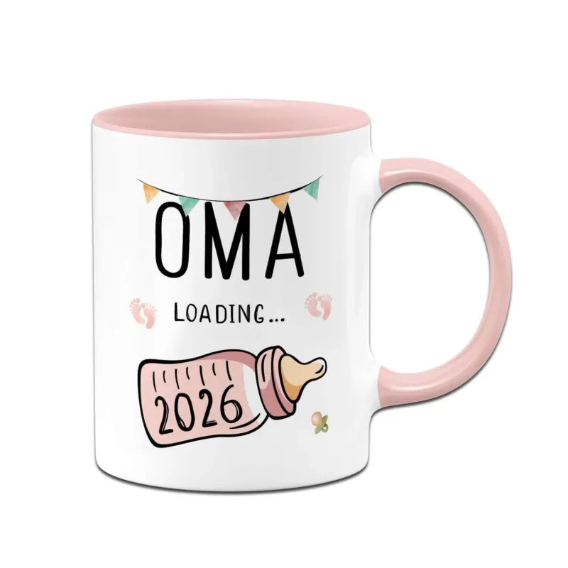 Bild: Tasse - Oma loading mit Babyflasche (2026).