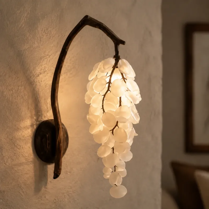 Whispering Petals Blossom Wall Lamp
