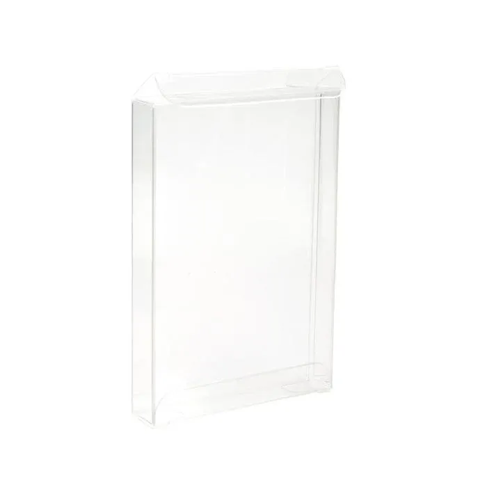 Plastic Gift Boxes 7.9x1.6x11.4cm Crystal Clear