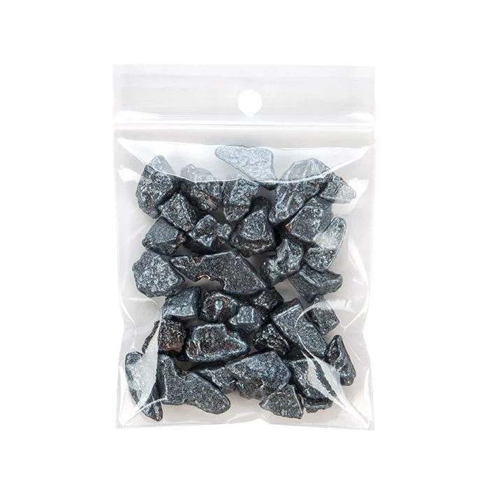 Grip Seal Bags with Hang hole 6.5x7.5cm Crystal Clear PP 50 micron