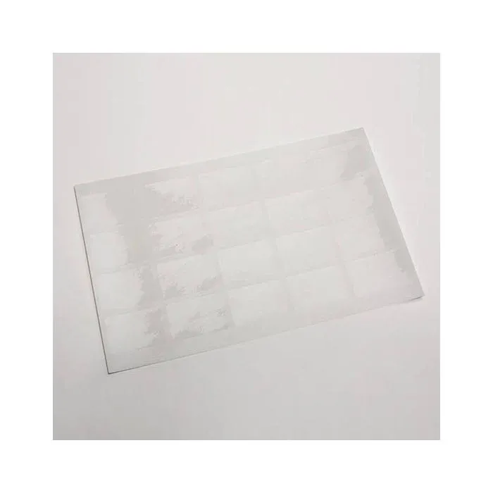 Stickers Rectangular 2x3cm (20 pieces)