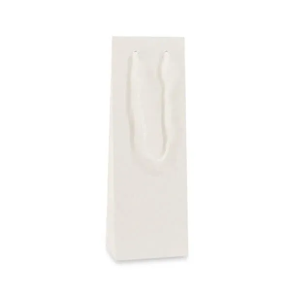 Wine bags 12+10x35cm White (100 pcs)
