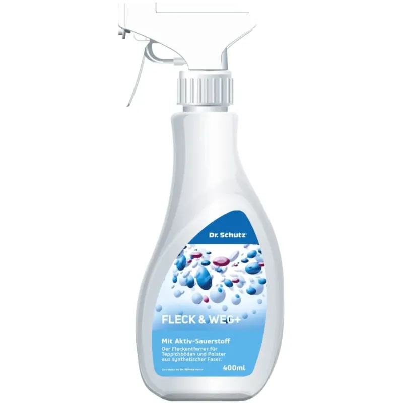 Dr. Schutz® Fleck & Weg + Fleckentferner 1 Karton = 6 Flaschen à 400 ml