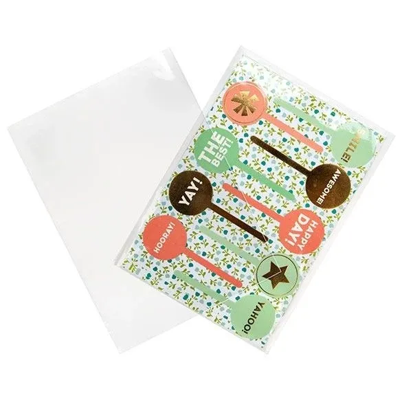 ECO-friendly Bags 16.5x22.9cm Sealable