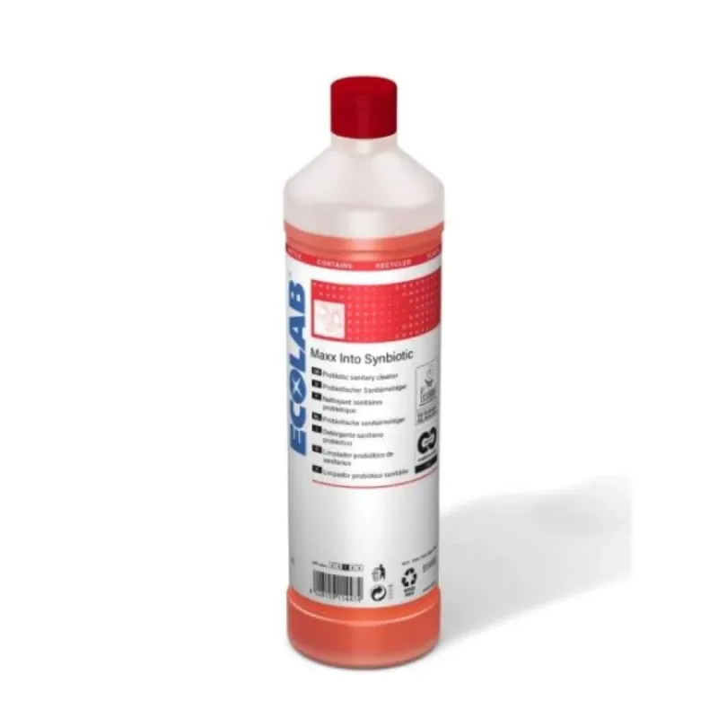 ECOLAB Maxx Into Synbiotic Sanitärreiniger, Konzentrat 1 Liter Flasche