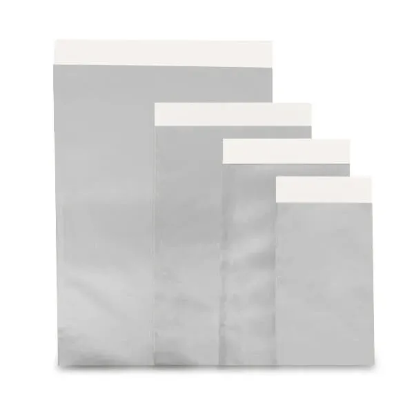 Luxury gift bags 12x19cm Silver (1000 pcs)